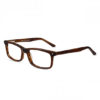Brown Stirped Eyeglasses - Image 2