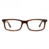 Brown Stirped Eyeglasses - Image 5